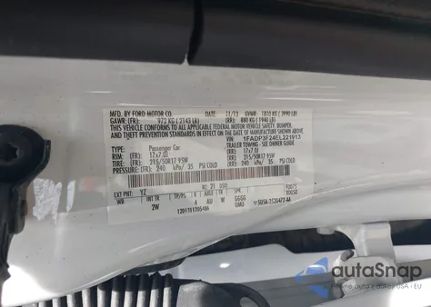 2014 Ford Focus Se из США, поврежденный, VIN 1FADP3F24EL221913